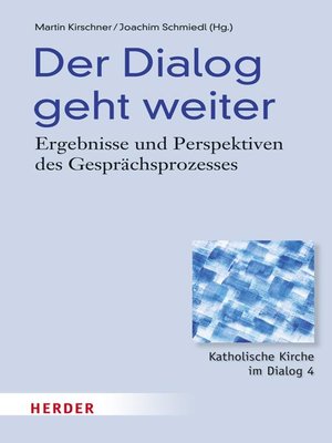 cover image of Der Dialog geht weiter